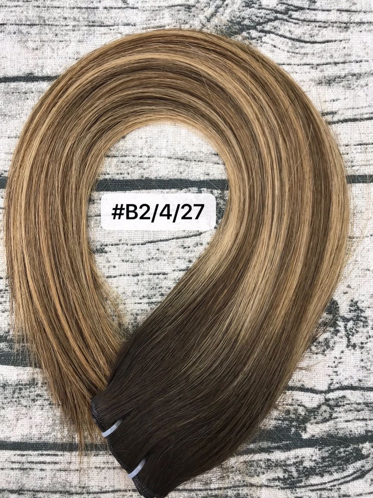 European Straight B2/4/27 Weft Hair
