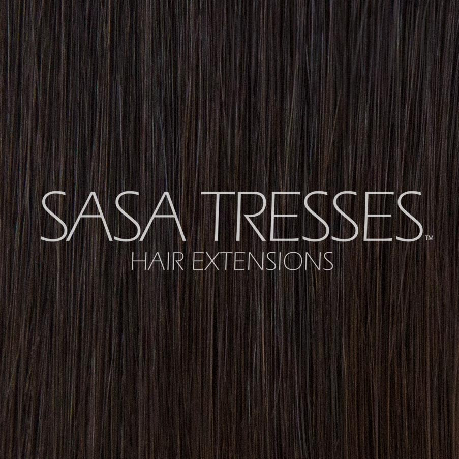 #1b Midnight Mimosa Clip In Hair Extensions - SASA TRESSES