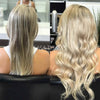 #60  Platinum Ice Clip In Hair Extensions